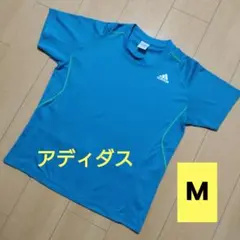 アディダスadidas ストレッチ Tシャツ Mサイズ