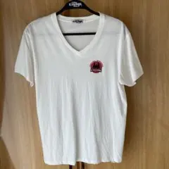 E.YAZAWA Vネック Tシャツ ホワイト