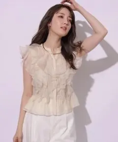 SLY FRILL LACE ZIP UP トップス - メルカリ
