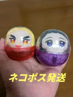 鬼滅の刃 ガシャポン かぷっこふれんず2 煉獄杏寿郎 胡蝶しのぶ　2個セット