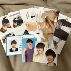 藤原丈一郎　カレンダー　デタカ　厚紙　学生証　まとめ売り