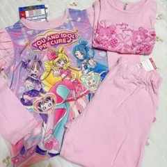 【新品】プリキュア　光るパジャマセット 120cm