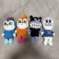 【プリちぃビーンズ】ばいきんまん・ドキンちゃん・コキンちゃん・ホラーマン 4体