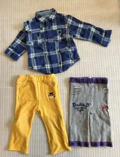 ダブルビー トップス　パンツ　セット