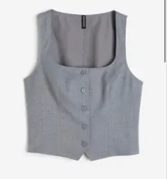 ビスチェ ベスト グレー M