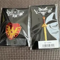 ドラゴンクエスト 盾と剣 ピンバッジセット