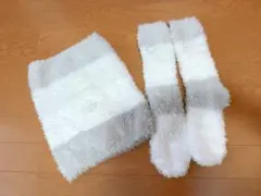 ジェラートピケ　靴下と腹巻きセット