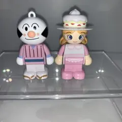 アンパンマン　ブロックラボ こむすびまん ケーキちゃん　スイング　ドール