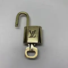 ルイヴィトン カデナ パドロック 南京錠 ゴールド 鍵1本 ＮＯ.313⑤