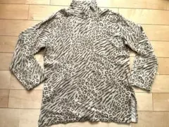 EVEX by KRIZIA 長袖レオパード柄セーターL