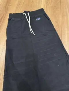 GAP 黒 スウェットパンツ ドローストリング付き