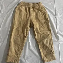 ベージュ ゴムウエスト チノパン