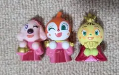 アンパンマン ひな祭り フィギュア 3体セット　あつまれアンパンマン　ソフビのサムネイル