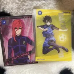 ブルーロック クリアカードコレクション 千切 豹馬 蜂楽 廻 2枚セット