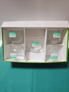 昭和レトロ 東洋ガラス 冷茶グラス 5客揃え