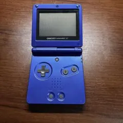 【動作確認済、充電器付き‼️】ゲームボーイアドバンス SP ブルー　美品