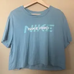 NIKE PRO 半袖 Tシャツ ライトブルー L