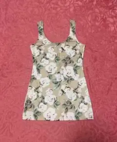 リップサービス*タンクミニワンピ*チュニック*花柄*美品