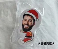 ★宇都宮ブレックス★グラントジェレット選手　選手サンタ抱きつきクリップ