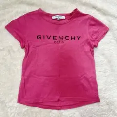 値下げしました！ GIVENCHY ピンク ロゴ Tシャツのサムネイル