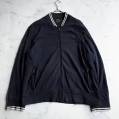 ✨美品✨ポロラルフローレン　紺　ジップアップジャケットXL