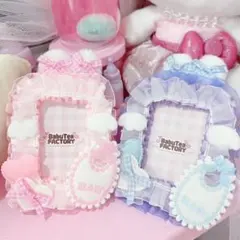【ぴんく1点】うさみみべいびートレカケース（B8サイズ・縦入れ）❤︎