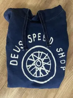 デウスエクスマキナ　Deus Speed Shop ネイビー パーカーのサムネイル