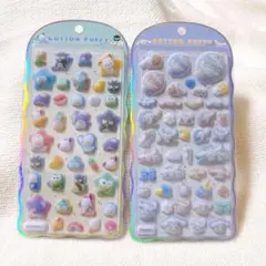 コットンパフィーシール サンリオ