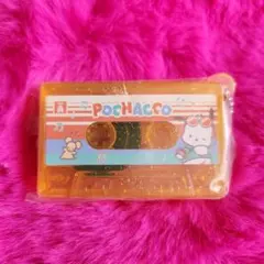 サンリオ キャラクターズ カセットテープチャーム ポチャッコ オレンジ