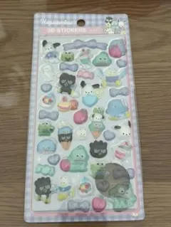 はぴだんぶい　ぷくぷくシール　サンリオ