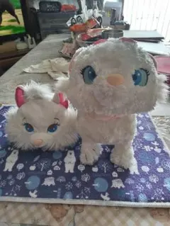 値下げ ディズニー おしゃれマリー ぬいぐるみ財布 バク転するマリー 2個セット