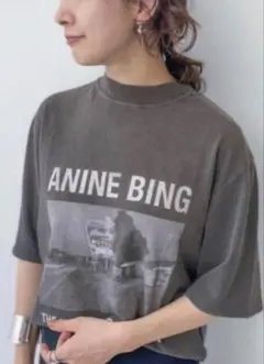 ANINE BING Tシャツ ヴィンテージ加工　アパルトモン購入のサムネイル