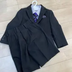 男の子 100㎝ フォーマルスーツセット　紫