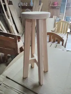 展示品□サザビーリーグ□広松木工□HLラバーウッドスツール□無垢材