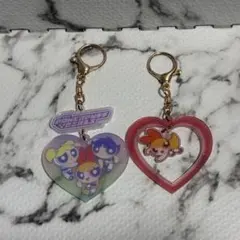 パワーパフガールズ ゆらゆらキーホルダー ブロッサム ガチャガチャ