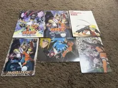 NARUTO 劇場版パンフレット、下敷きセット