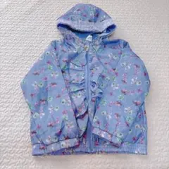 ミリミリ milimili 花柄ウインドブレーカー　120cm 新品未使用