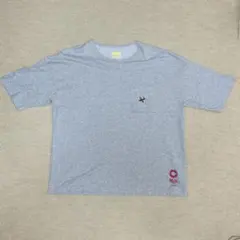 Cloveru × SHELTECH つばめ刺繍ワイドスワローポケットTシャツのサムネイル