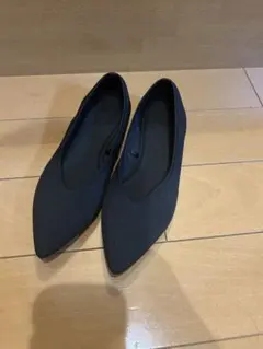 未使用GU ウォッシャブルニット　フラットシューズ