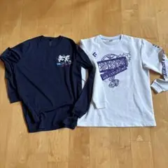 バスケットボール長袖シャツ2枚セット