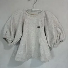 Gypsophila × FITE パフスリーブトップス グレー　85-95