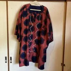 TS-13着物リメイク 半袖上下 - メルカリ