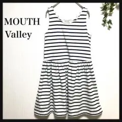 MOUTH Valley ワンピース チュニック ボーダー ノースリーブ M