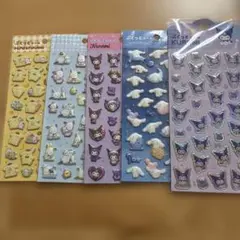 ぷくっとシール　サンリオ　5枚セット