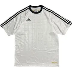 00’s adidas リンガーTシャツ ゲームシャツ ワンポイント Y2K