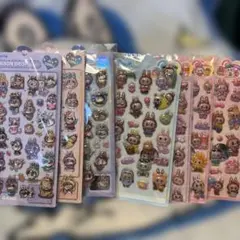 ラブブボンボンドロップシールセット