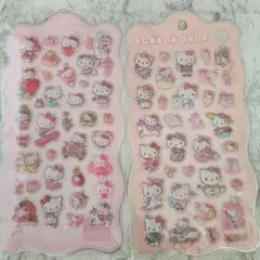 ハローキティ BONBON DROP シール 2シートセット