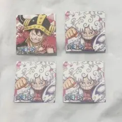 ONE PIECE ナツコミ ツインステッカー 4枚