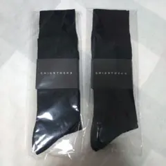 CHICSTOCKS ウールドレスリブソックス ブラック Lのサムネイル