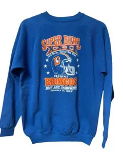 TRENCH 80s USA製デンバーブロンコスNFLスウェット ヴィンテージ